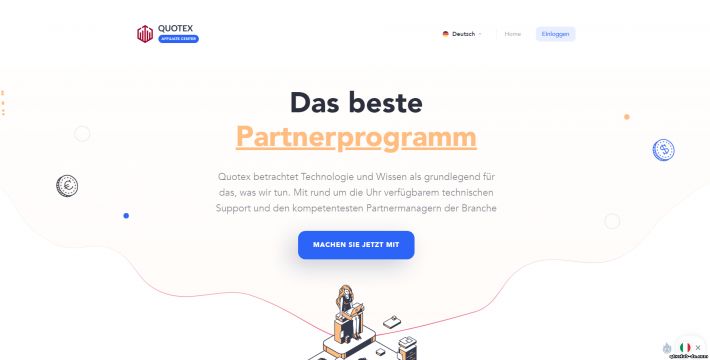Quotex Partner - offizielle Website